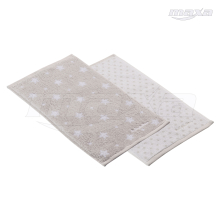  30x50 BEAM/BUBBLES light grey ręcznik dla dzieci Vossen 9002336442180