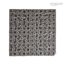  50x50 brązowy PCV AQUA MAT Univerpol Wkład żelowy do brodzika
