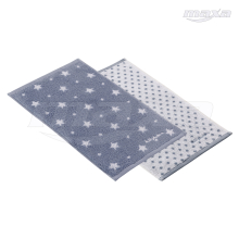  30x50 BEAM/BUBBLES smoke blue ręcznik dla dzieci Vossen 9002336442135